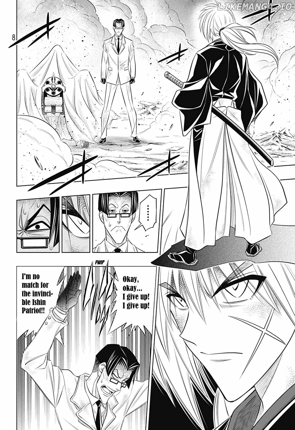 Rurouni Kenshin: Hokkaido Arc chapter 34 - page 7