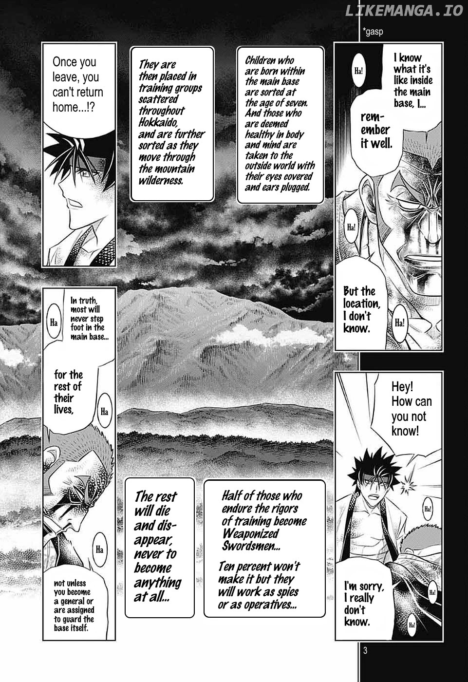 Rurouni Kenshin: Hokkaido Arc chapter 35 - page 3