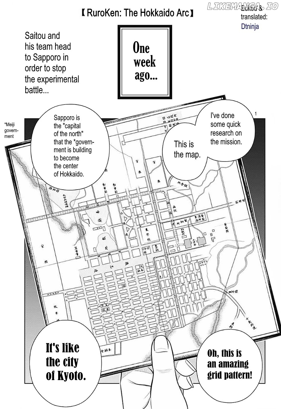Rurouni Kenshin: Hokkaido Arc chapter 36 - page 2