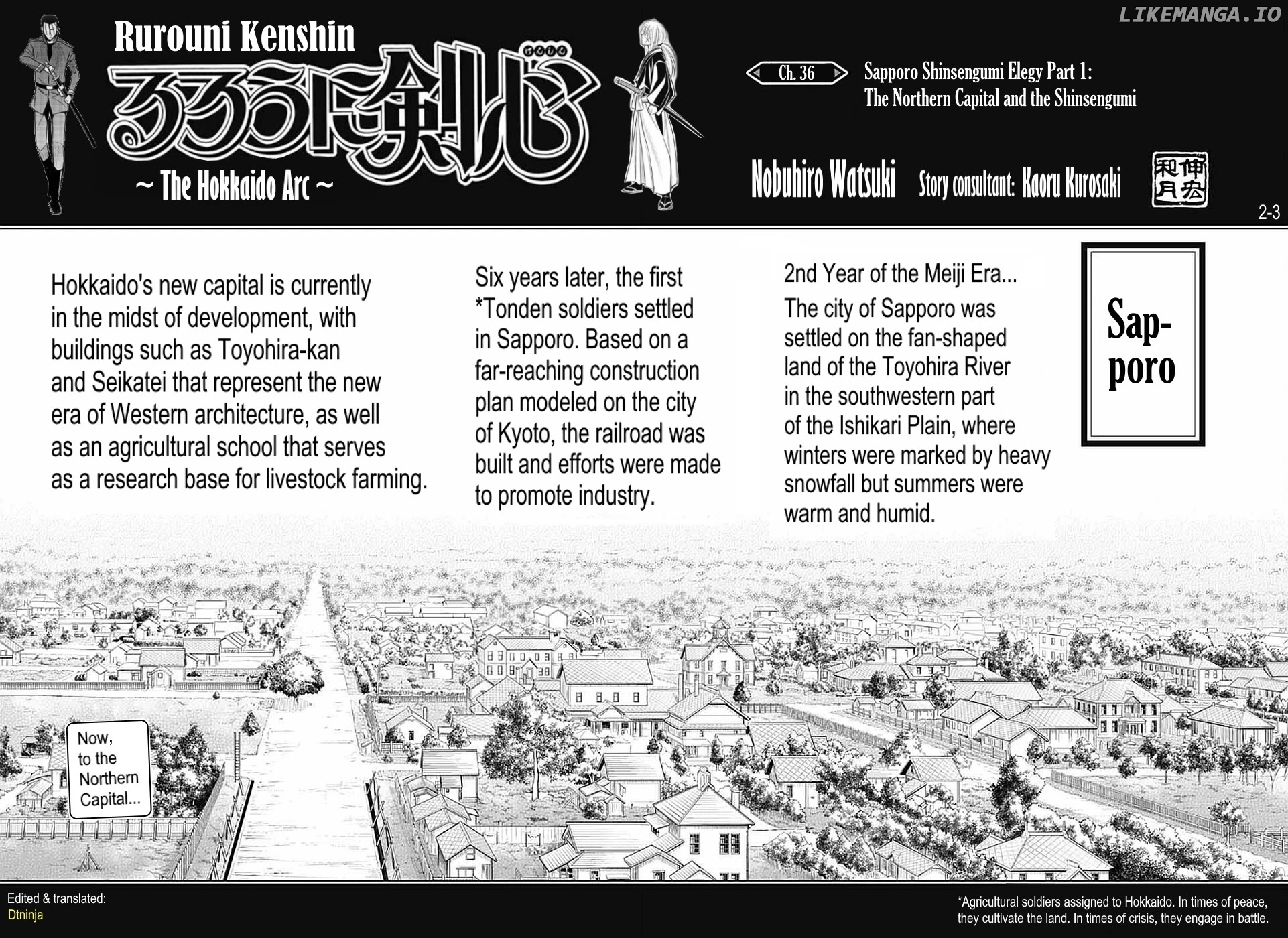 Rurouni Kenshin: Hokkaido Arc chapter 36 - page 3