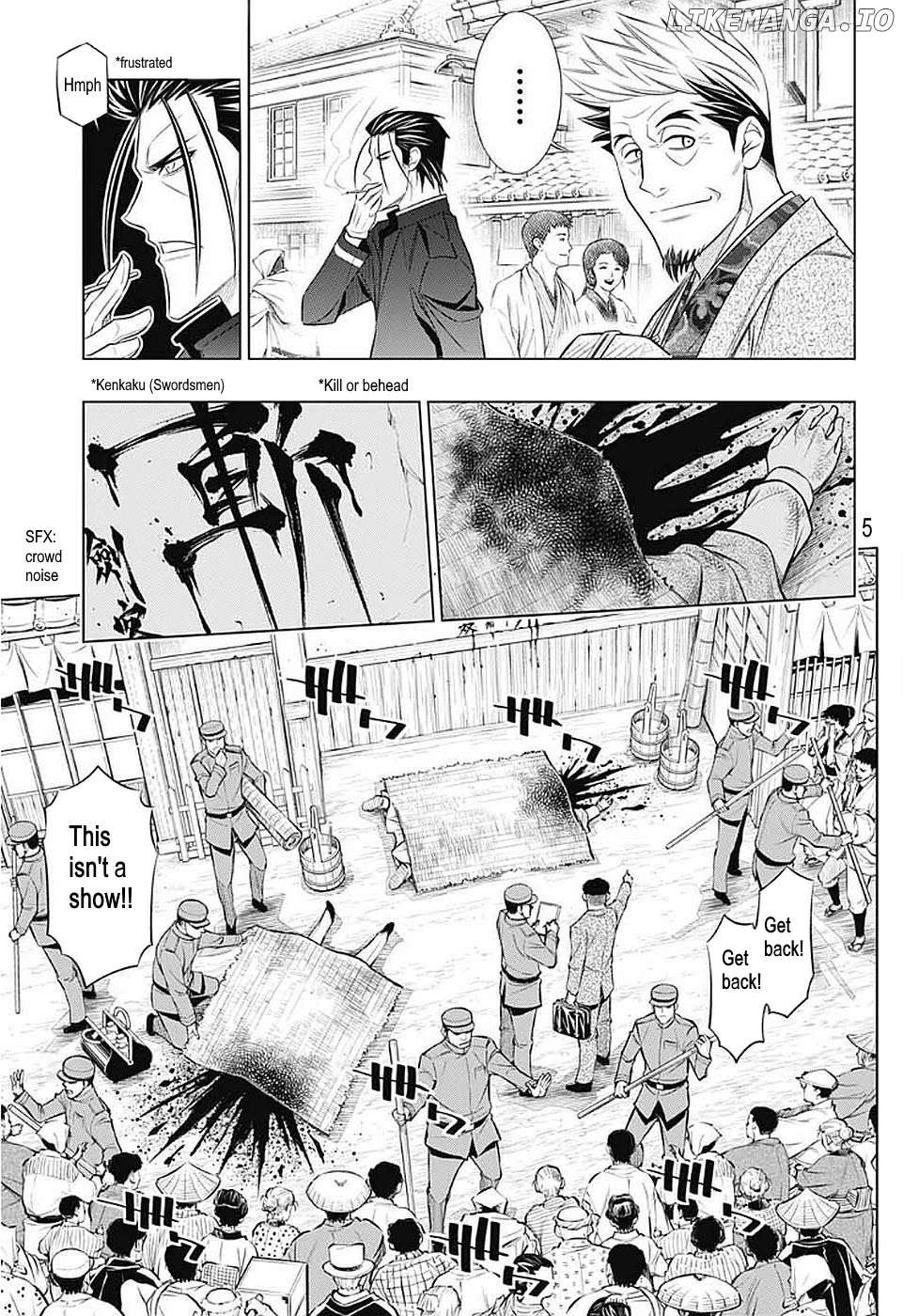 Rurouni Kenshin: Hokkaido Arc chapter 36 - page 5