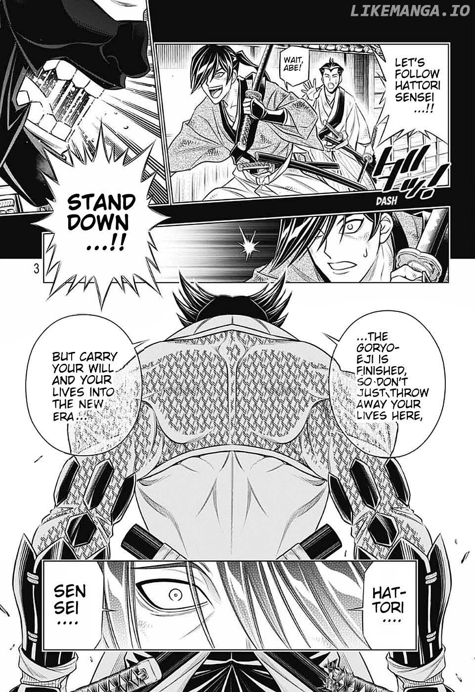 Rurouni Kenshin: Hokkaido Arc chapter 39 - page 3
