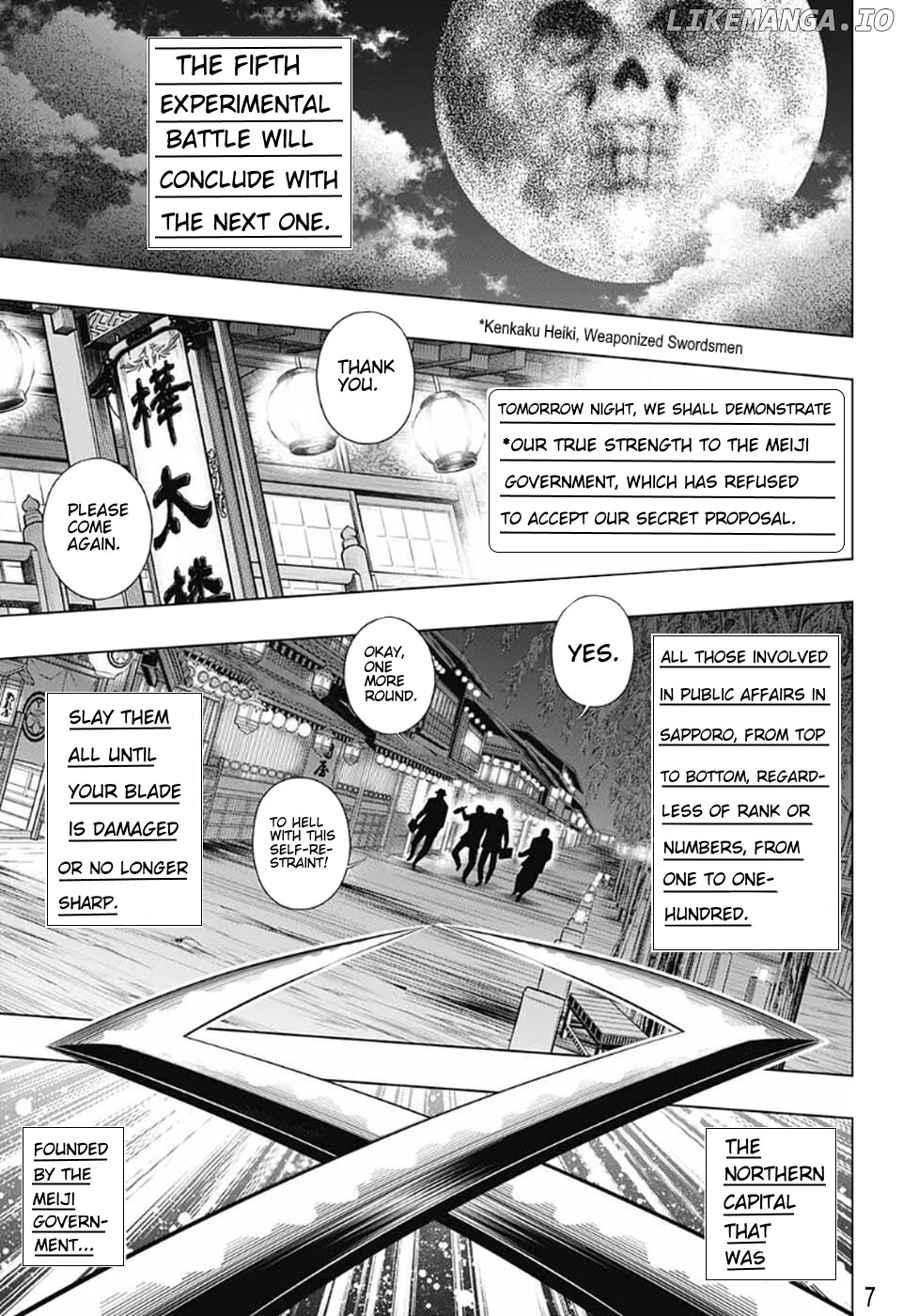 Rurouni Kenshin: Hokkaido Arc chapter 40 - page 7