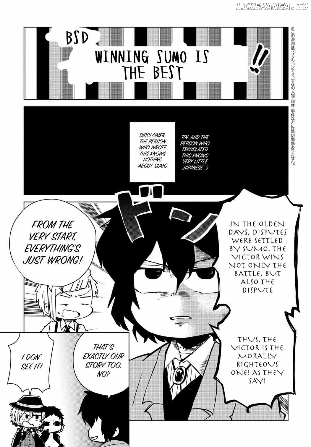 Bungou Stray Dogs Wan! chapter 147 - page 1