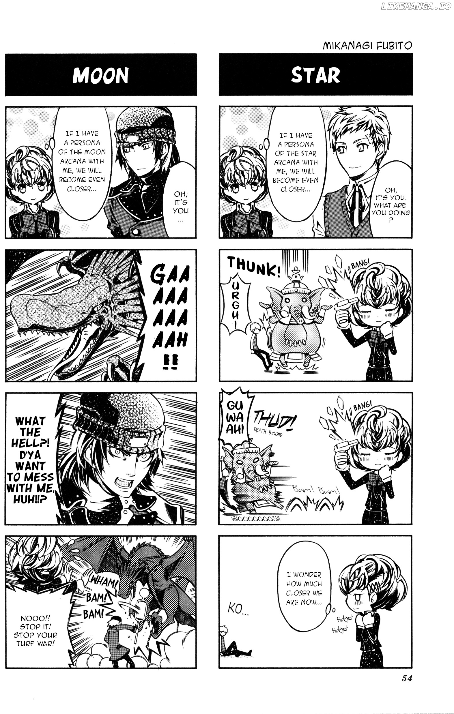 Persona 3 Portable 4Koma Gag Battle chapter 9 - page 5