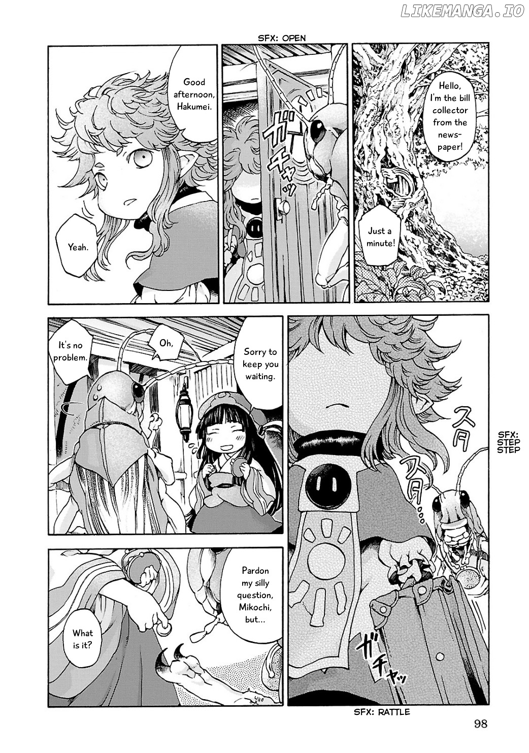 Hakumei to Mikochi chapter 5 - page 2