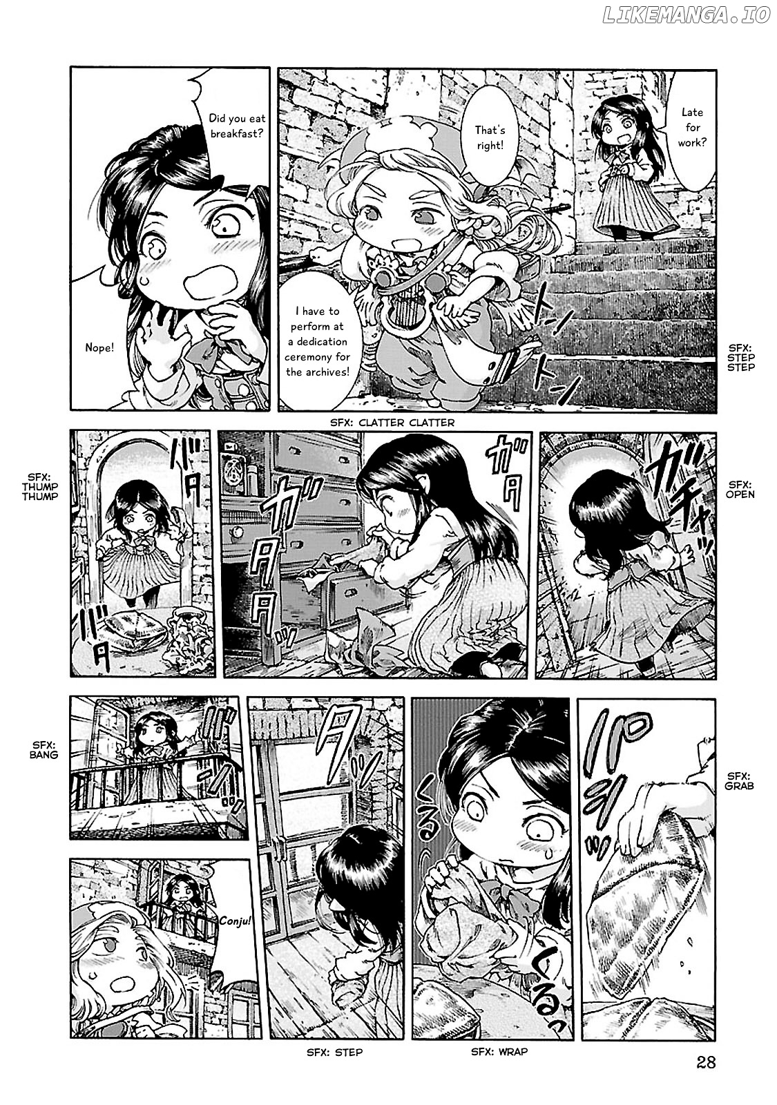 Hakumei to Mikochi chapter 28 - page 4