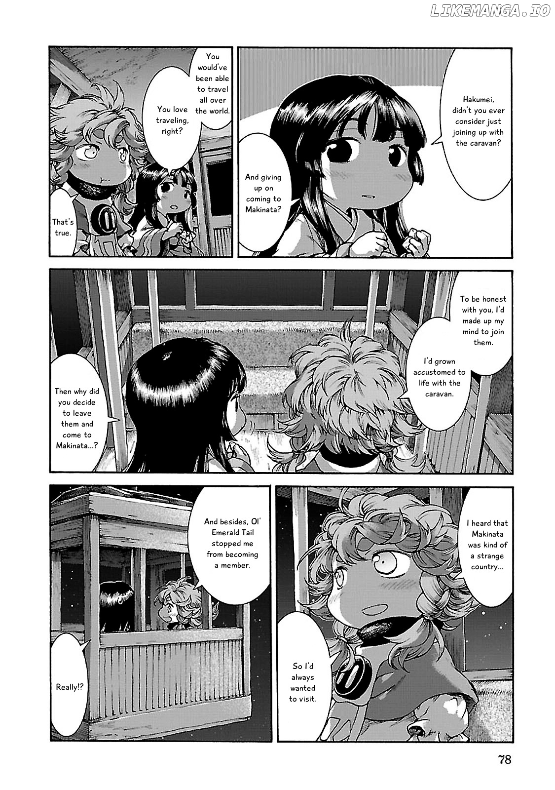 Hakumei to Mikochi chapter 30.2 - page 2