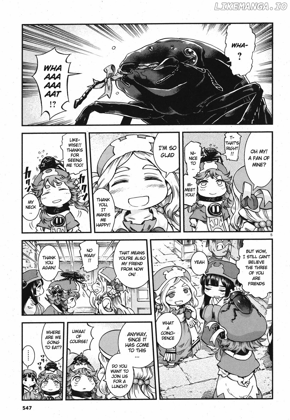 Hakumei to Mikochi chapter 64 - page 5