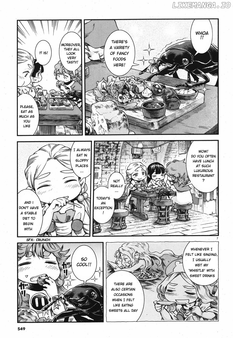 Hakumei to Mikochi chapter 64 - page 7