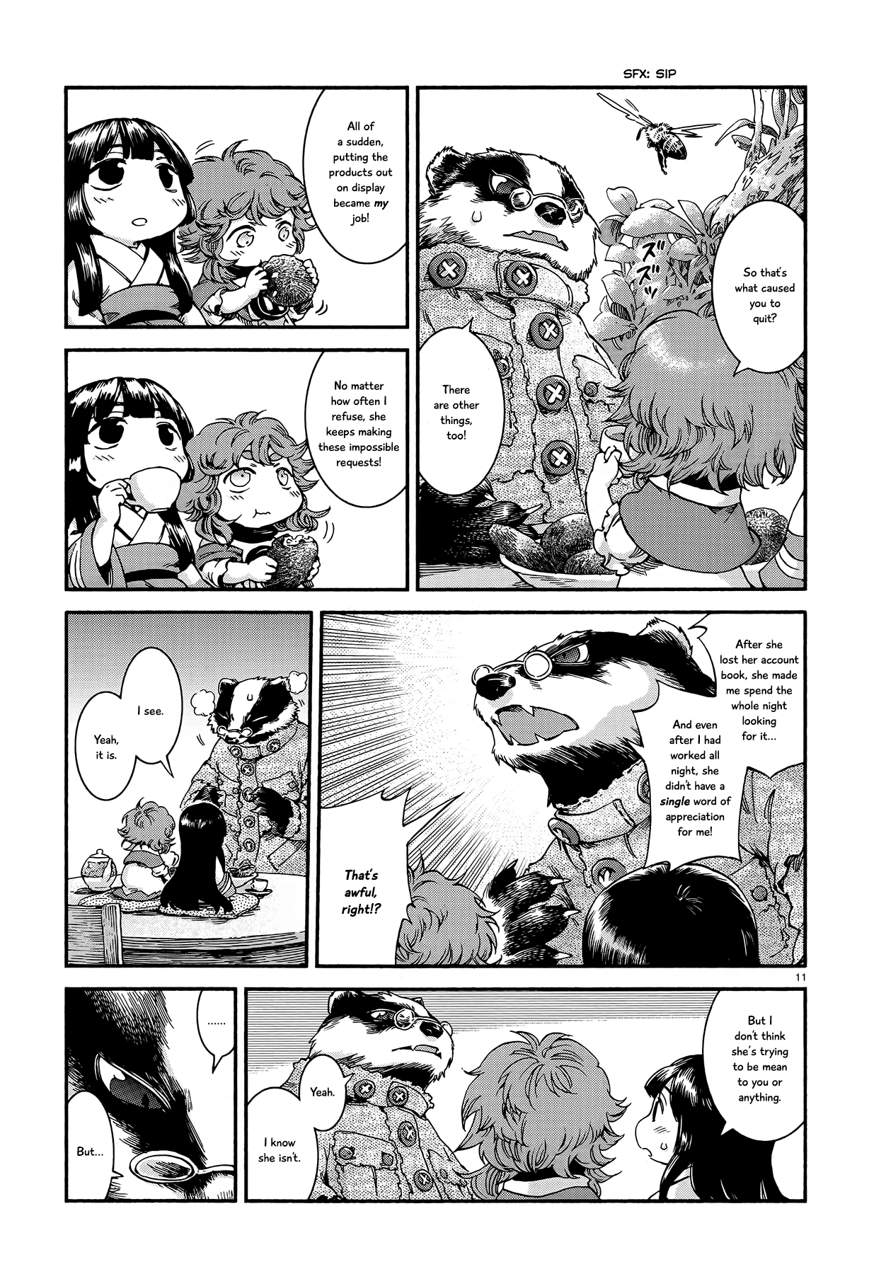 Hakumei to Mikochi chapter 45 - page 11