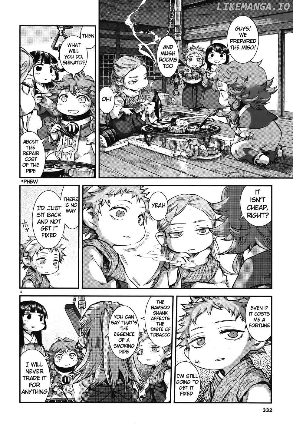 Hakumei to Mikochi chapter 67 - page 4