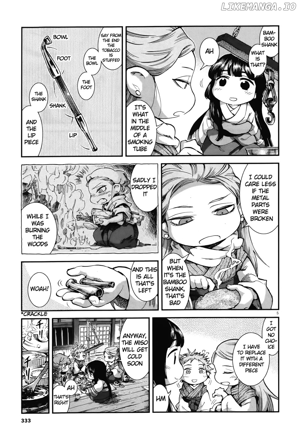 Hakumei to Mikochi chapter 67 - page 5