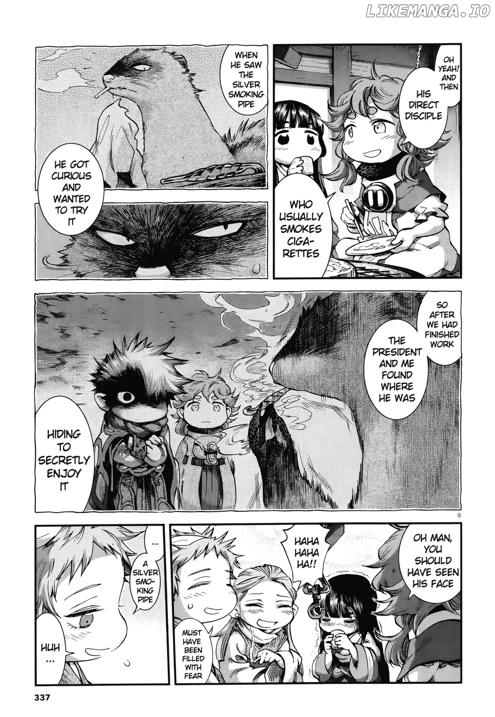 Hakumei to Mikochi chapter 67 - page 9