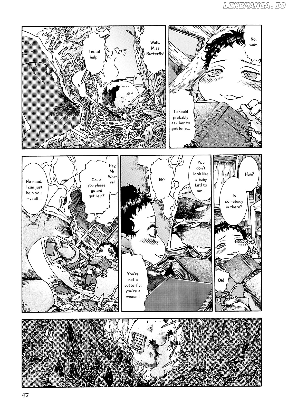 Hakumei to Mikochi chapter 21 - page 3