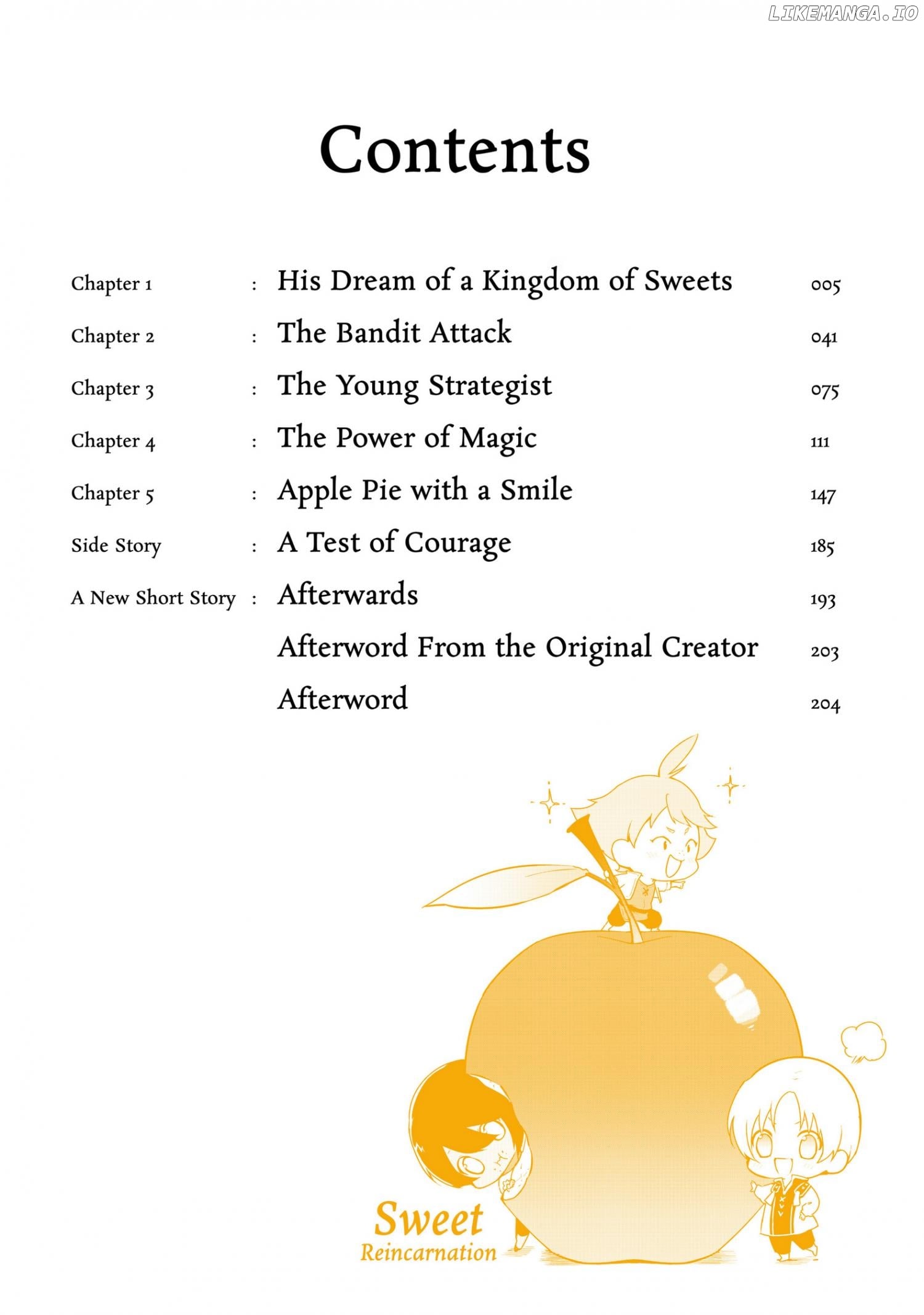 Treat of Reincarnation: The Advent of the Almighty Pastry Chef chapter 1 - page 5