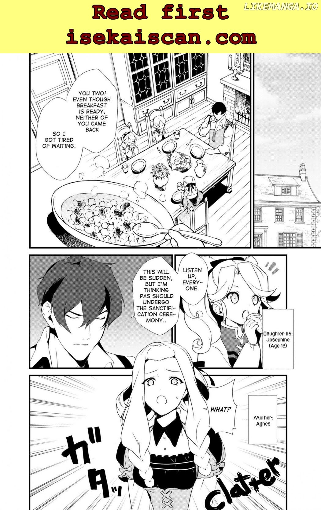 Treat of Reincarnation: The Advent of the Almighty Pastry Chef chapter 1.2 - page 1