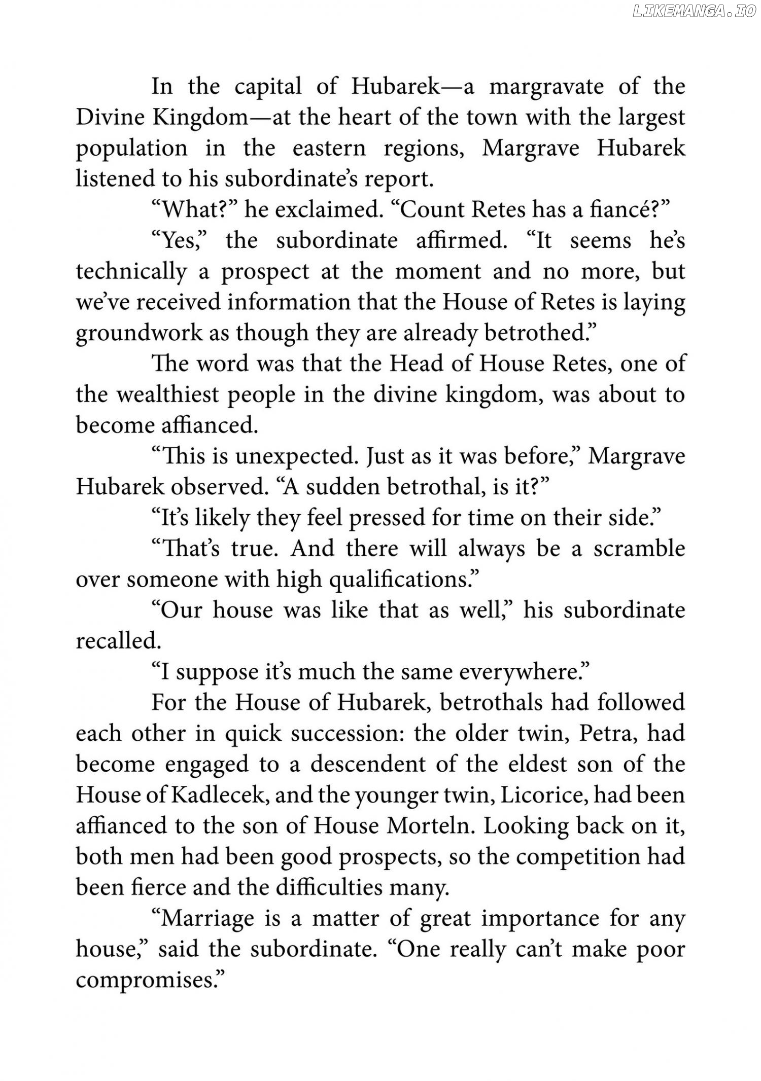 Treat of Reincarnation: The Advent of the Almighty Pastry Chef chapter 35.6 - page 1