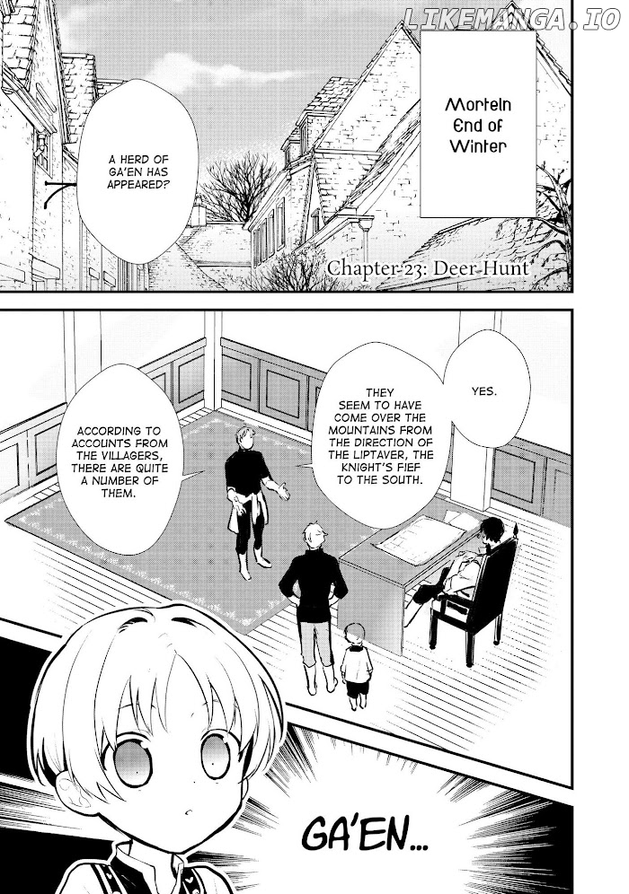 Treat of Reincarnation: The Advent of the Almighty Pastry Chef chapter 23 - page 1