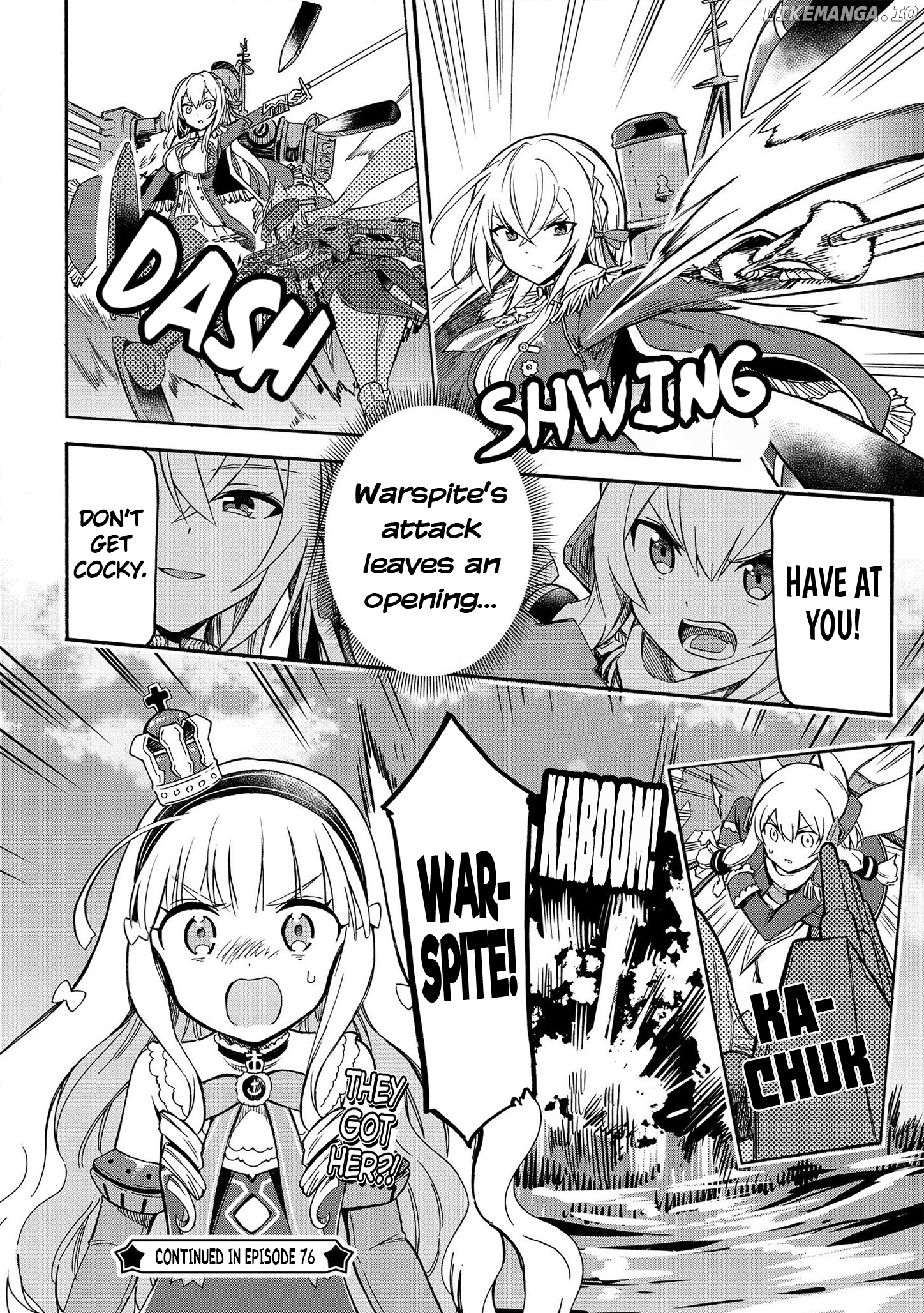 Azur Lane: Queen's Orders chapter 75 - page 4