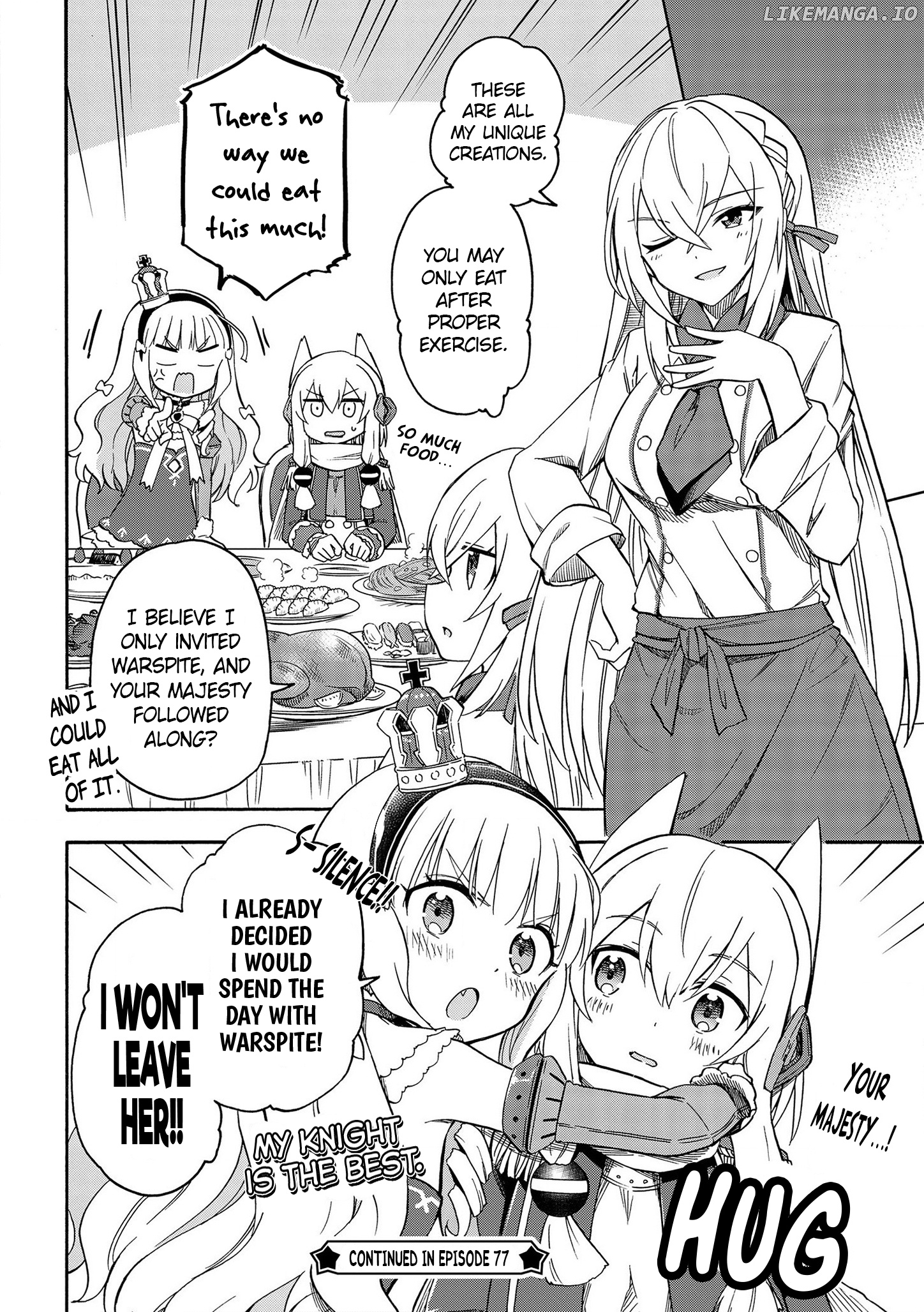 Azur Lane: Queen's Orders chapter 76 - page 4