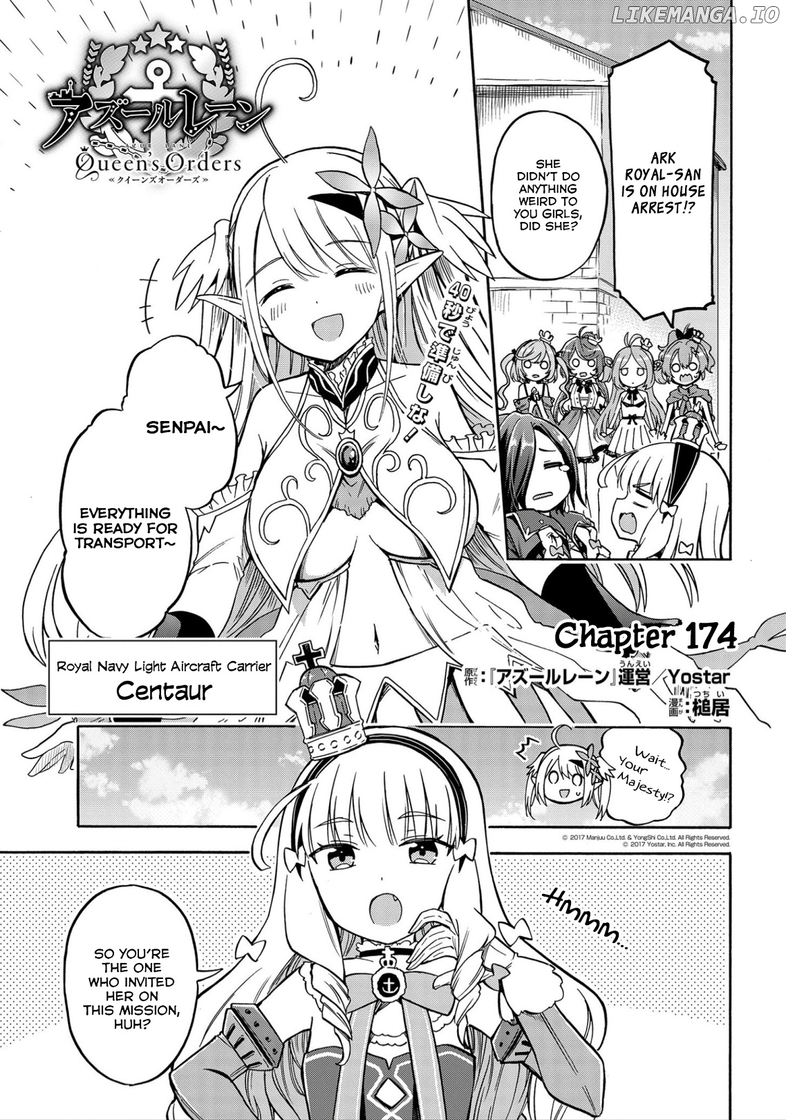 Azur Lane: Queen's Orders chapter 174 - page 1