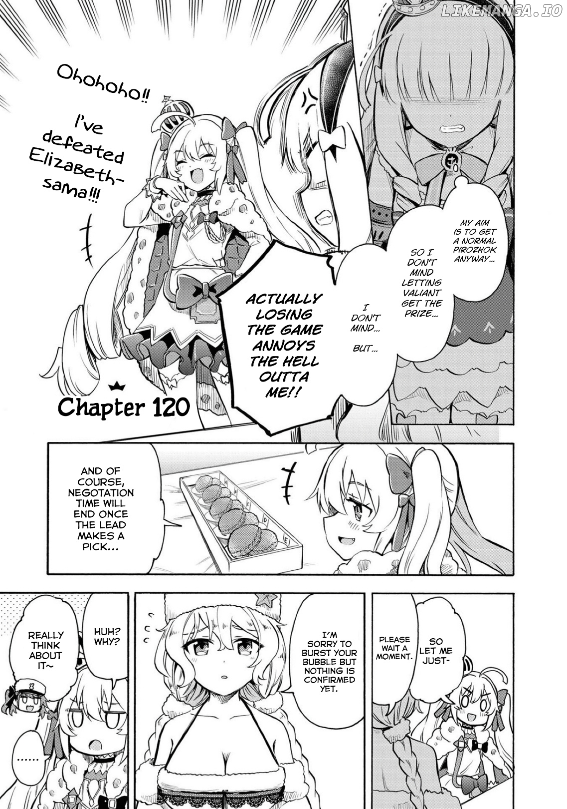 Azur Lane: Queen's Orders chapter 120 - page 1