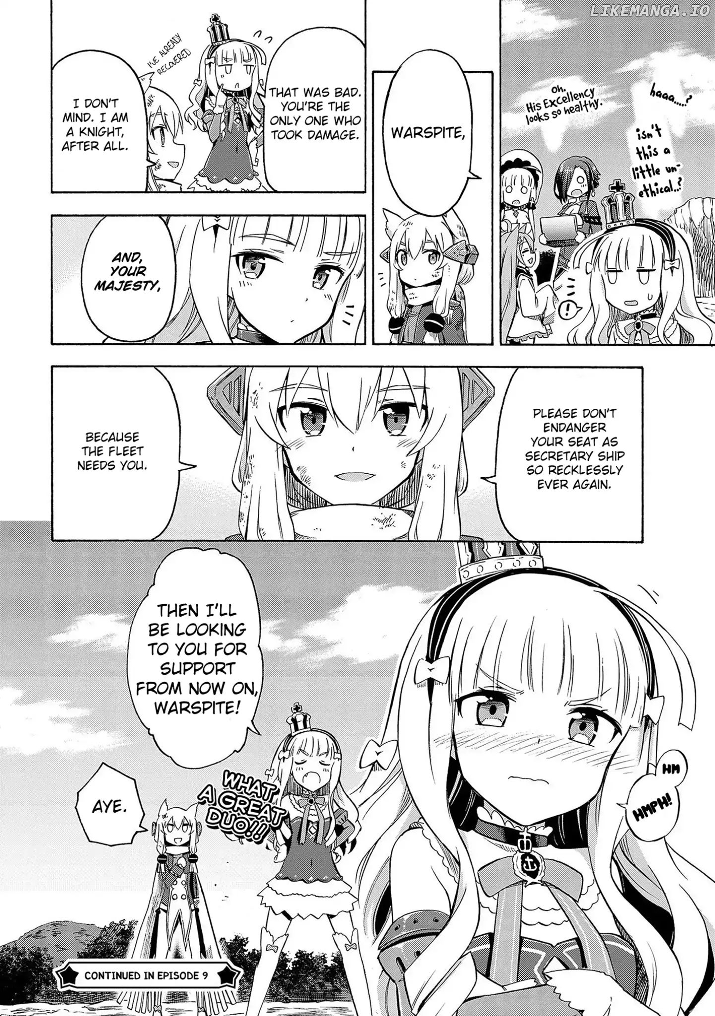 Azur Lane: Queen's Orders chapter 8 - page 4
