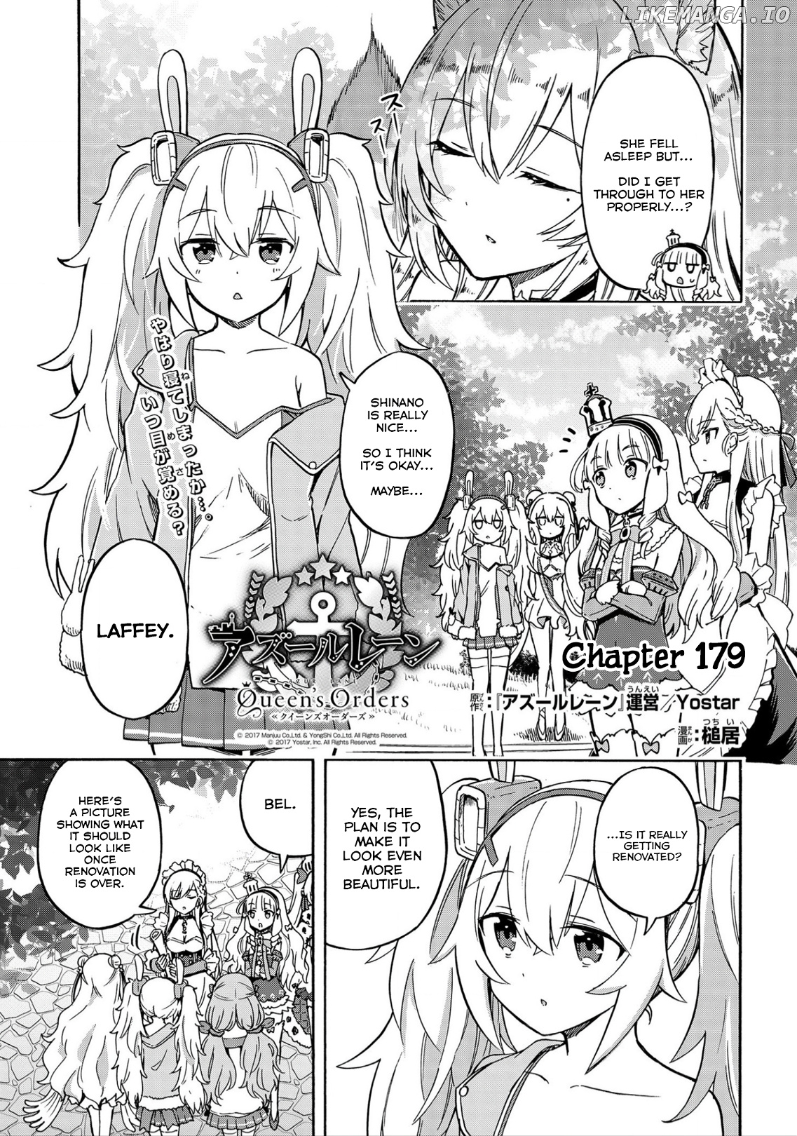 Azur Lane: Queen's Orders chapter 179 - page 1