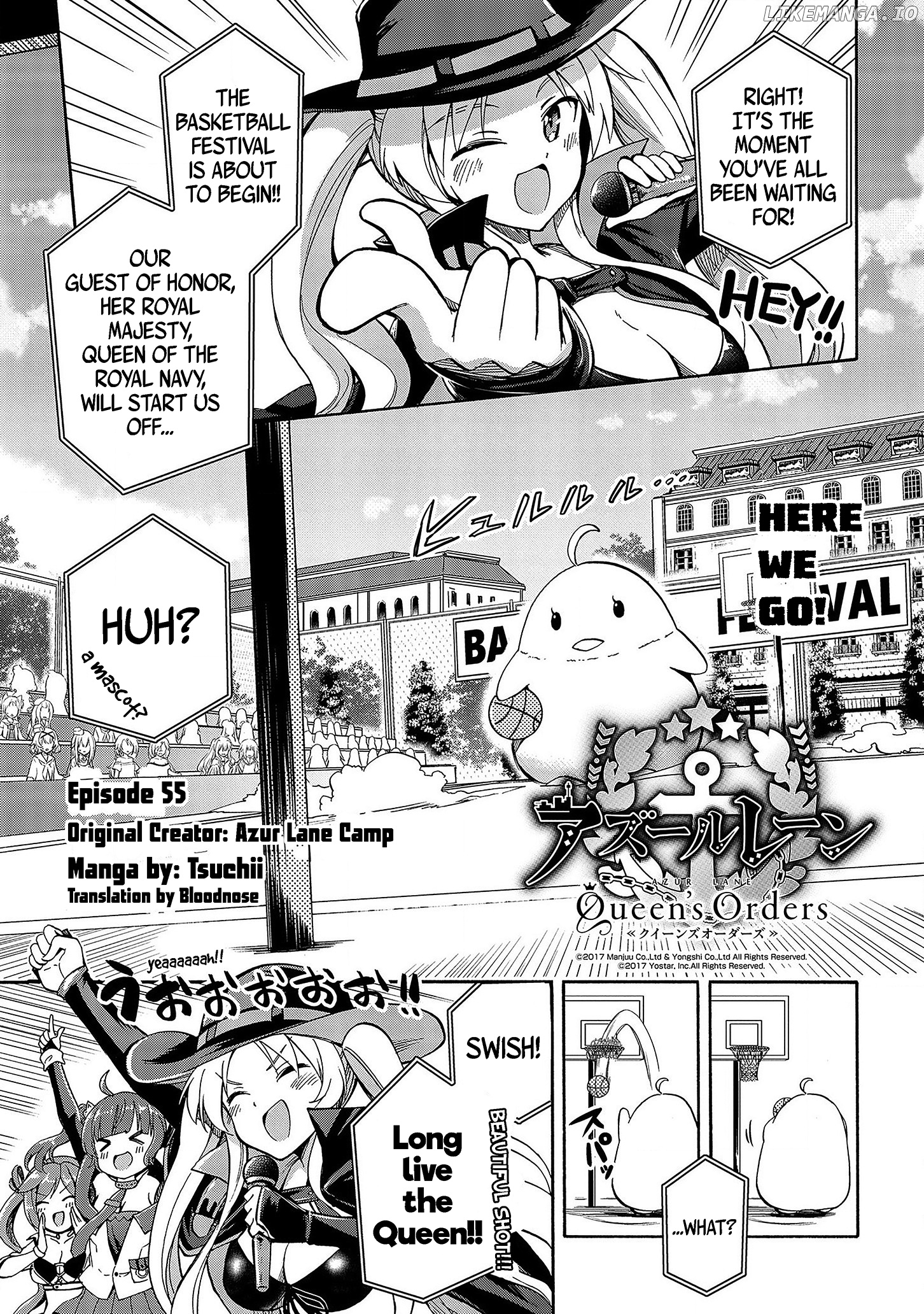 Azur Lane: Queen's Orders chapter 55 - page 1