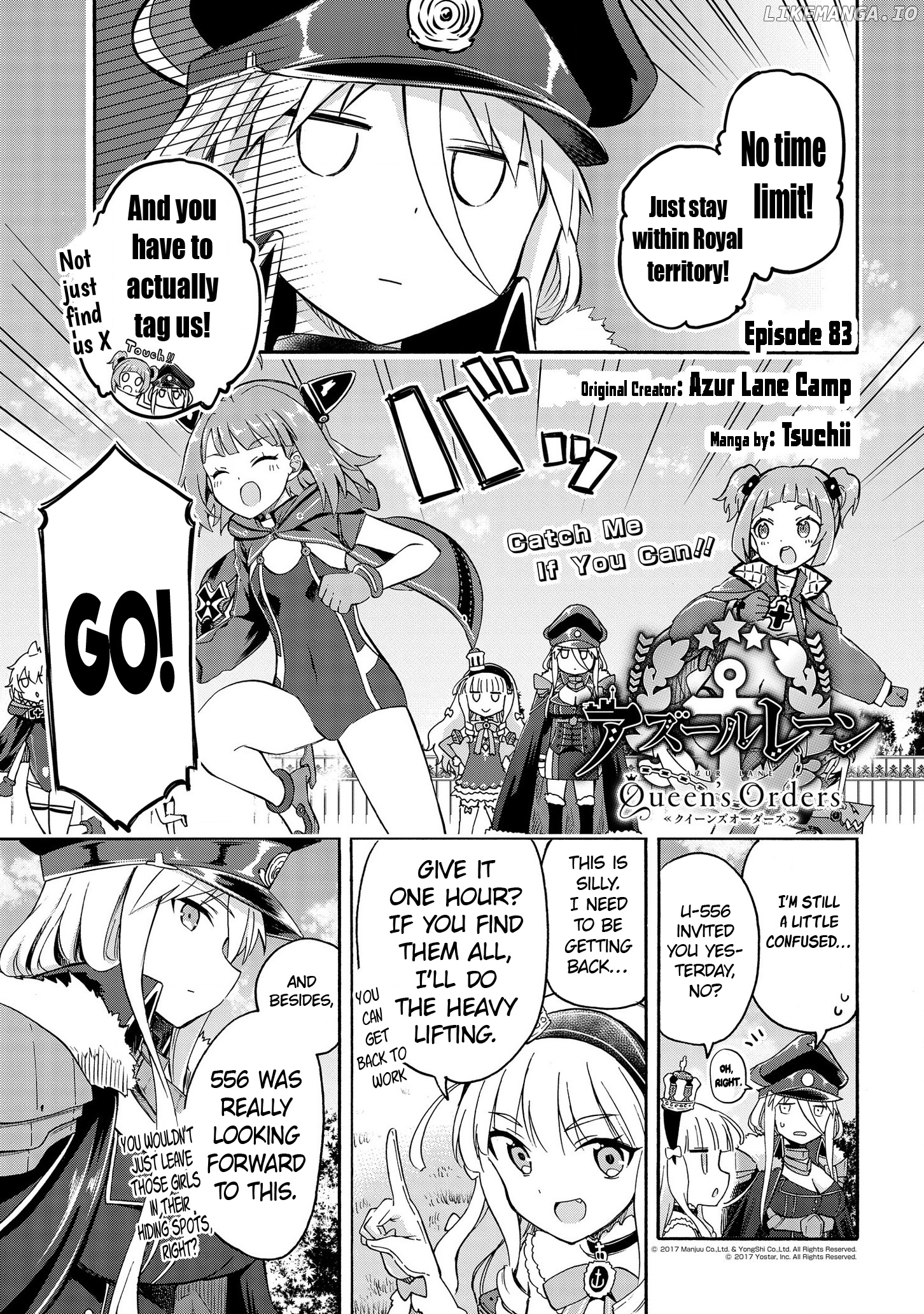 Azur Lane: Queen's Orders chapter 83 - page 1