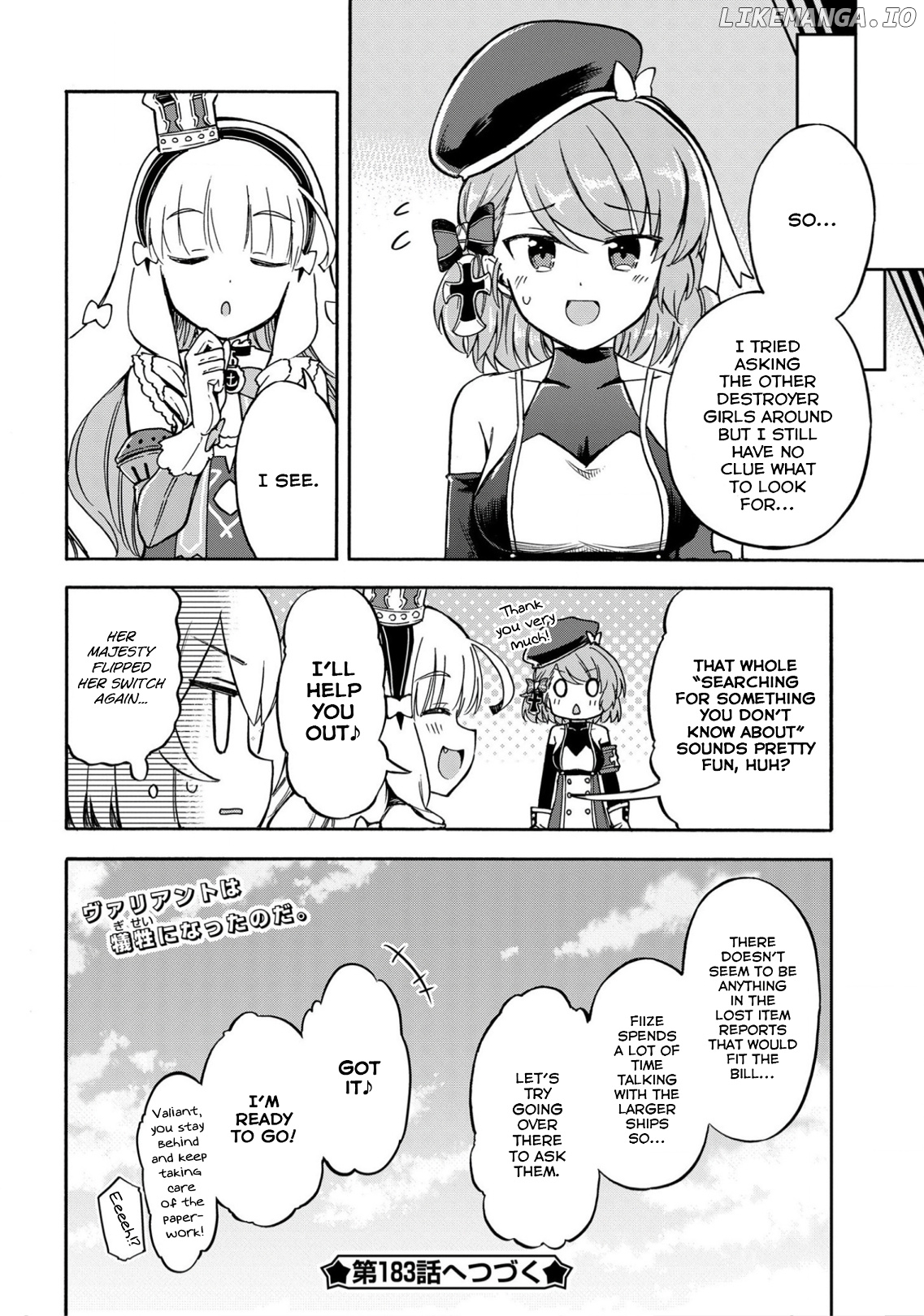 Azur Lane: Queen's Orders chapter 182 - page 4