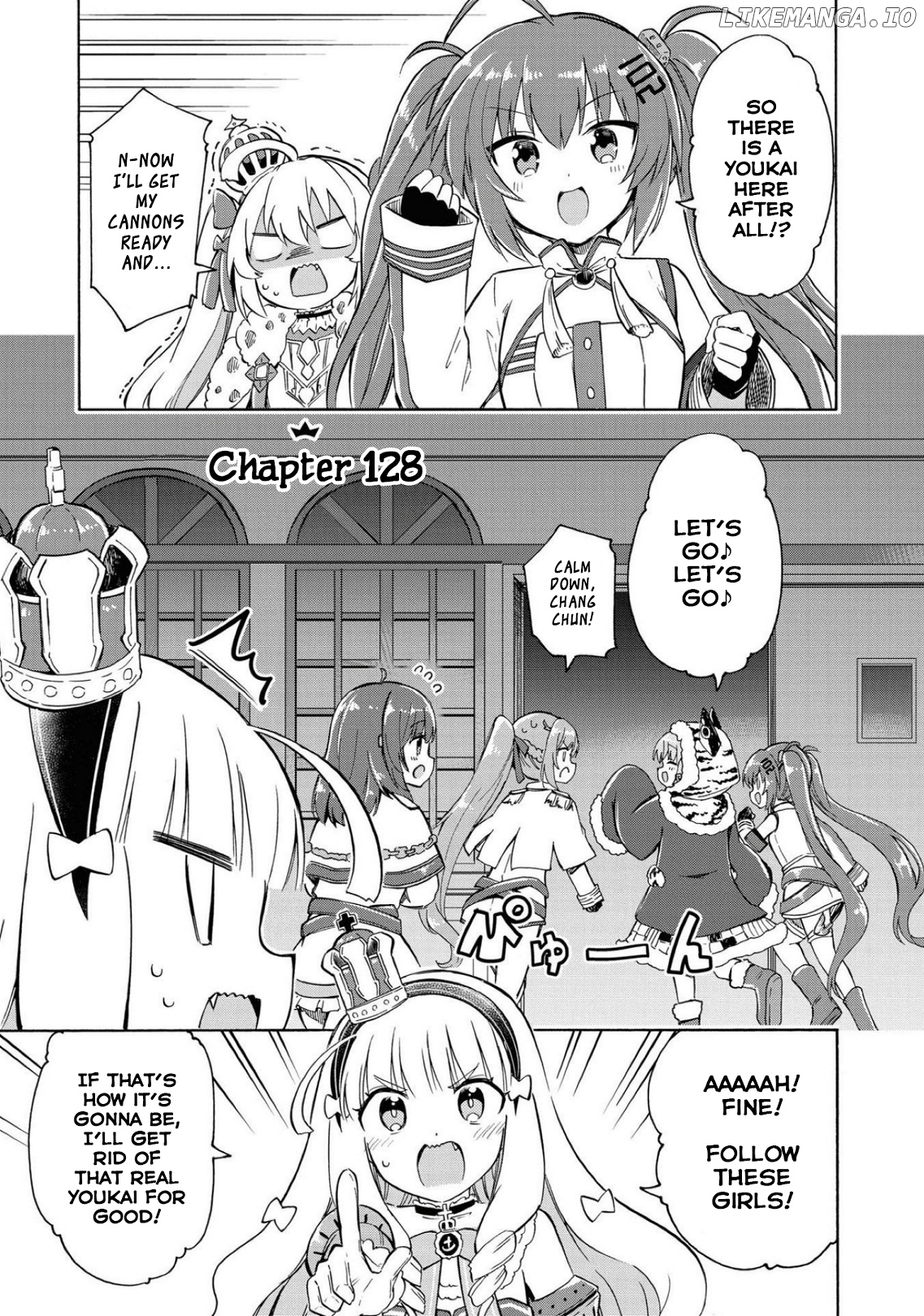 Azur Lane: Queen's Orders chapter 128 - page 1