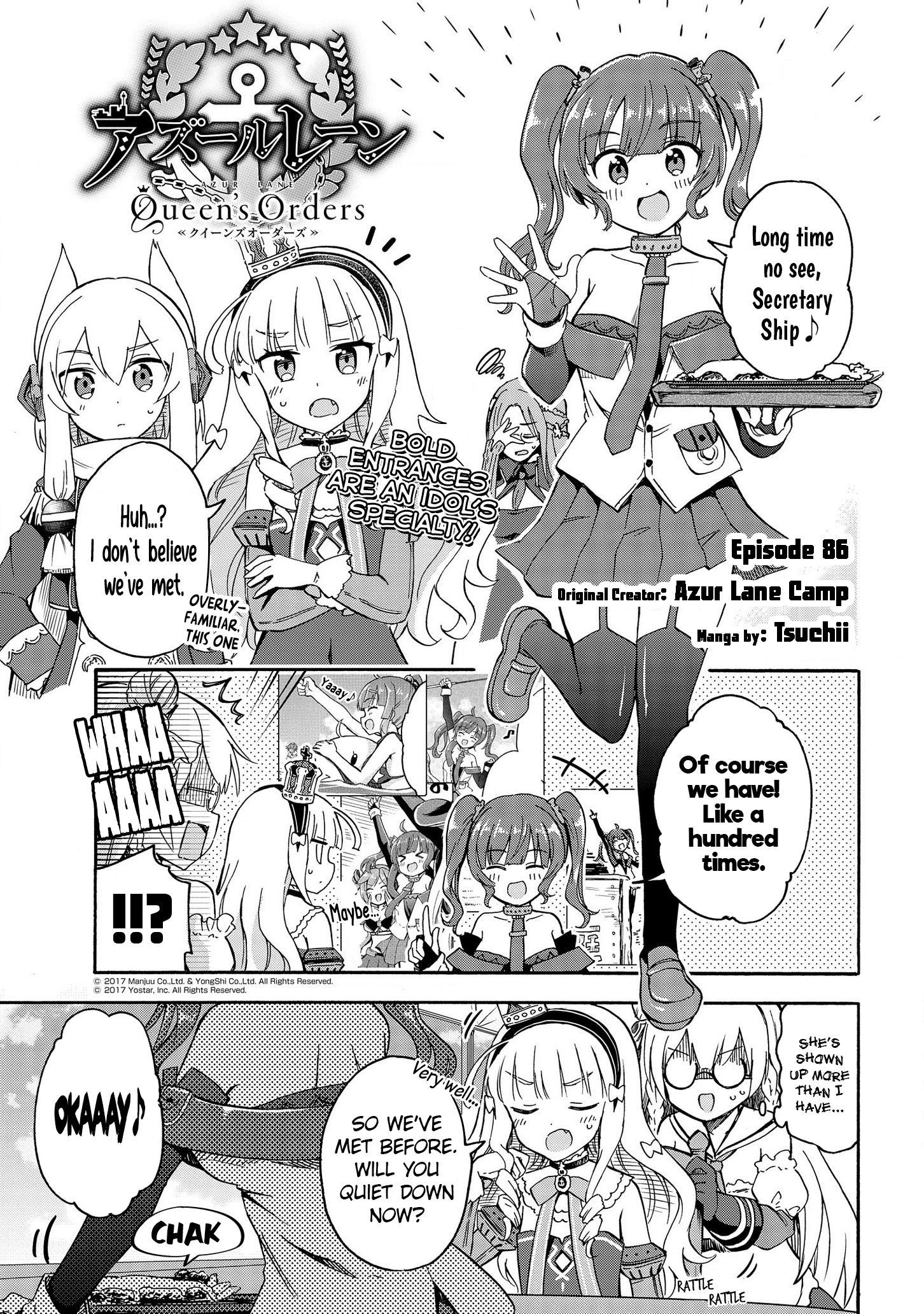 Azur Lane: Queen's Orders chapter 86 - page 1