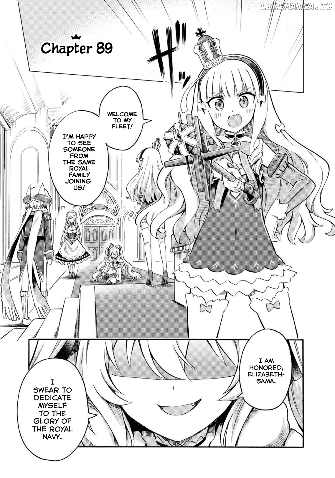 Azur Lane: Queen's Orders chapter 89 - page 1
