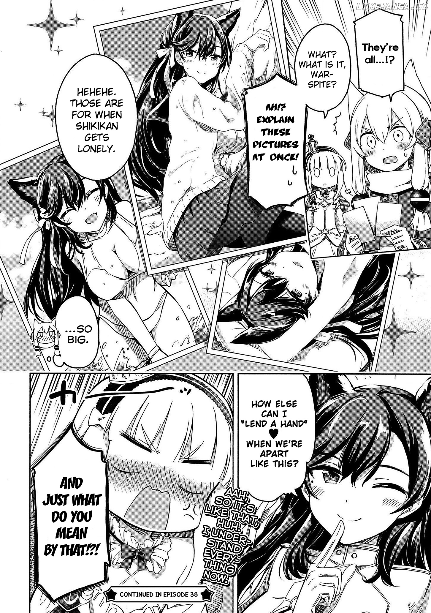 Azur Lane: Queen's Orders chapter 37 - page 4