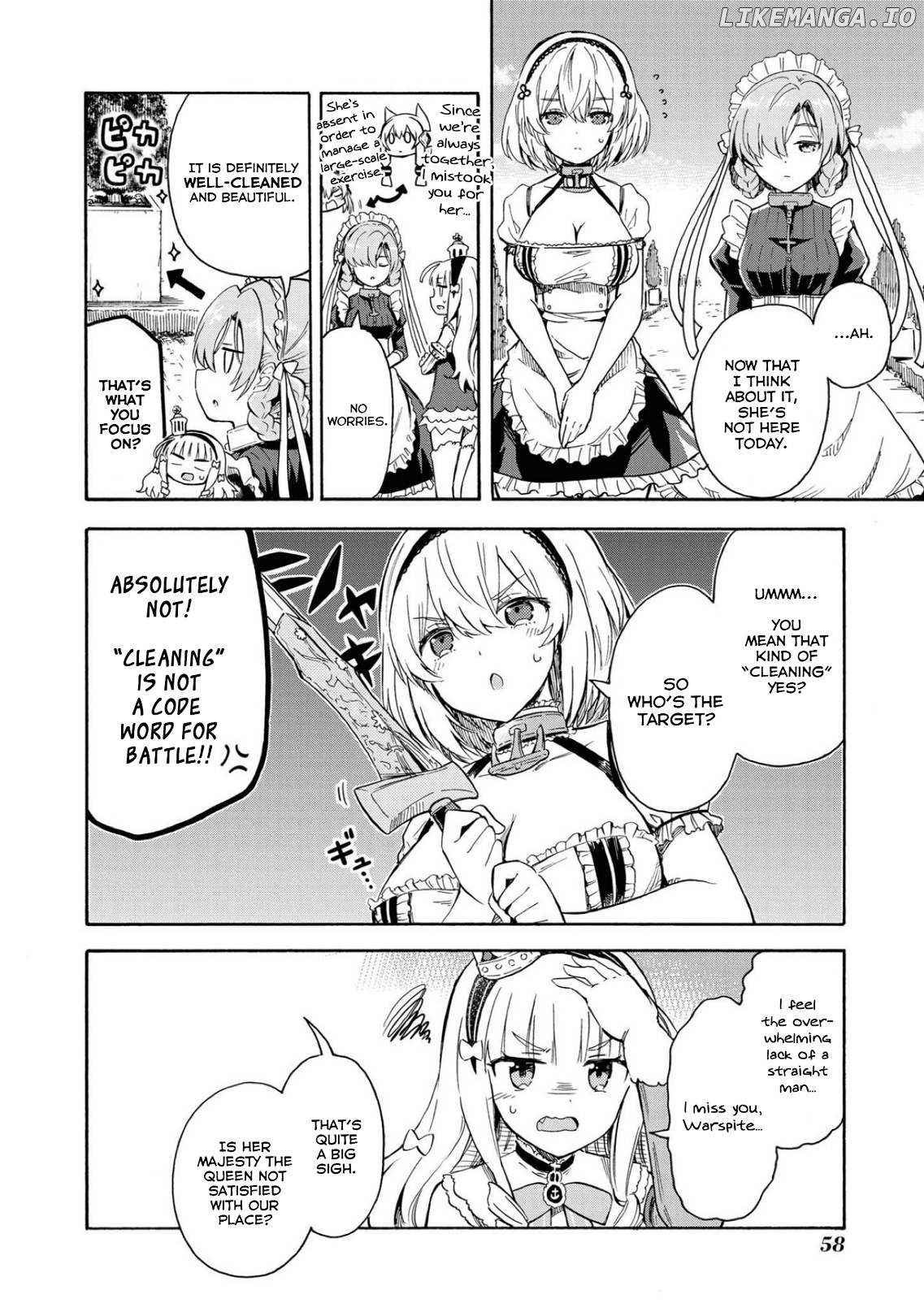 Azur Lane: Queen's Orders chapter 109 - page 2
