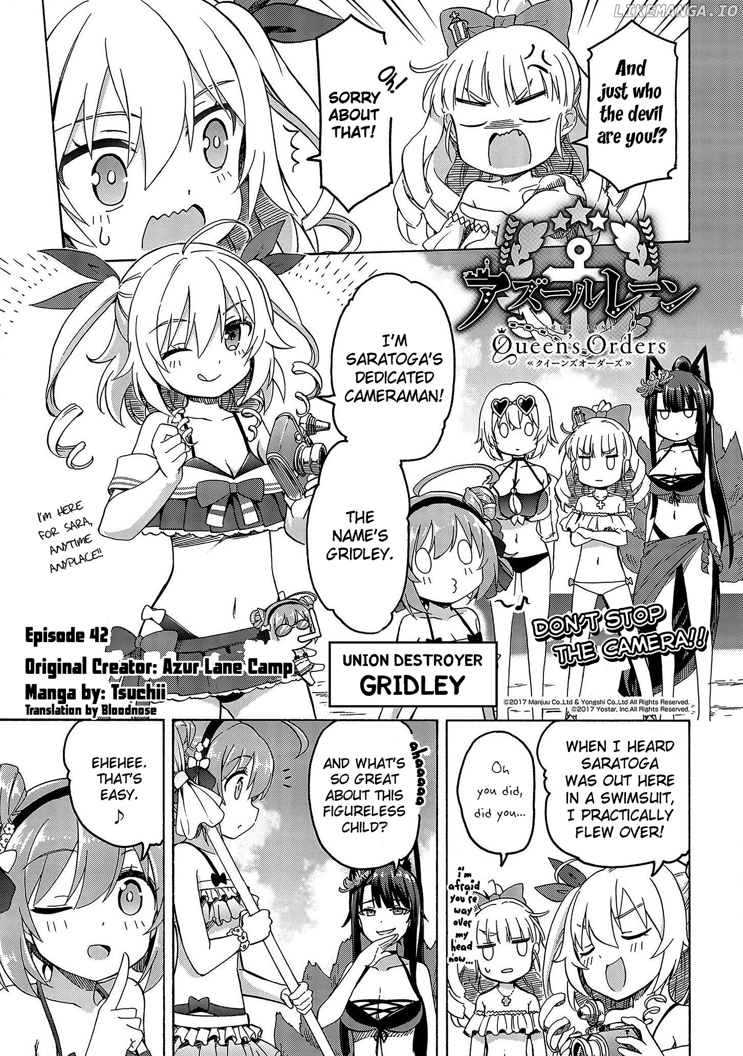 Azur Lane: Queen's Orders chapter 42 - page 1