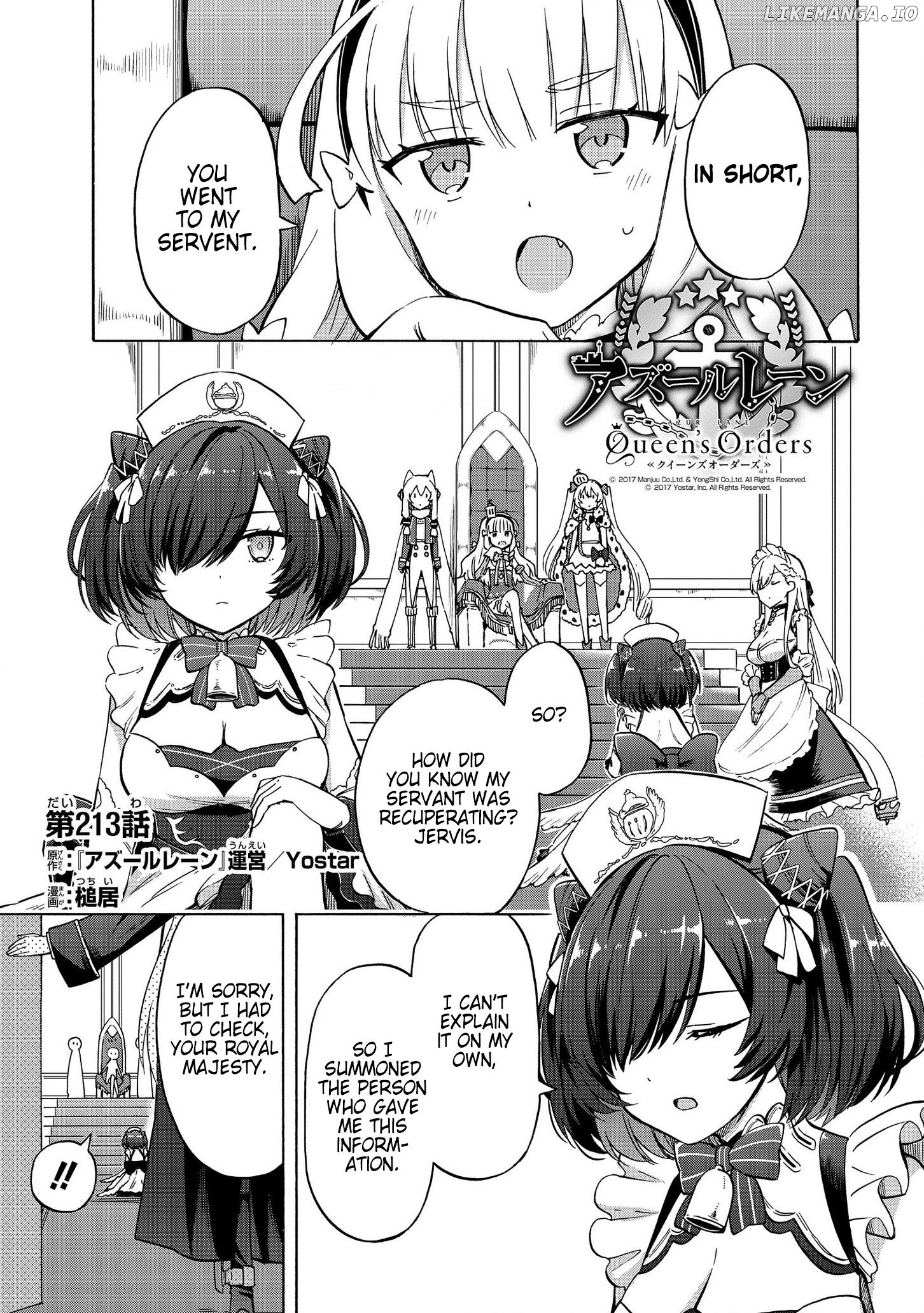 Azur Lane: Queen's Orders chapter 213 - page 1