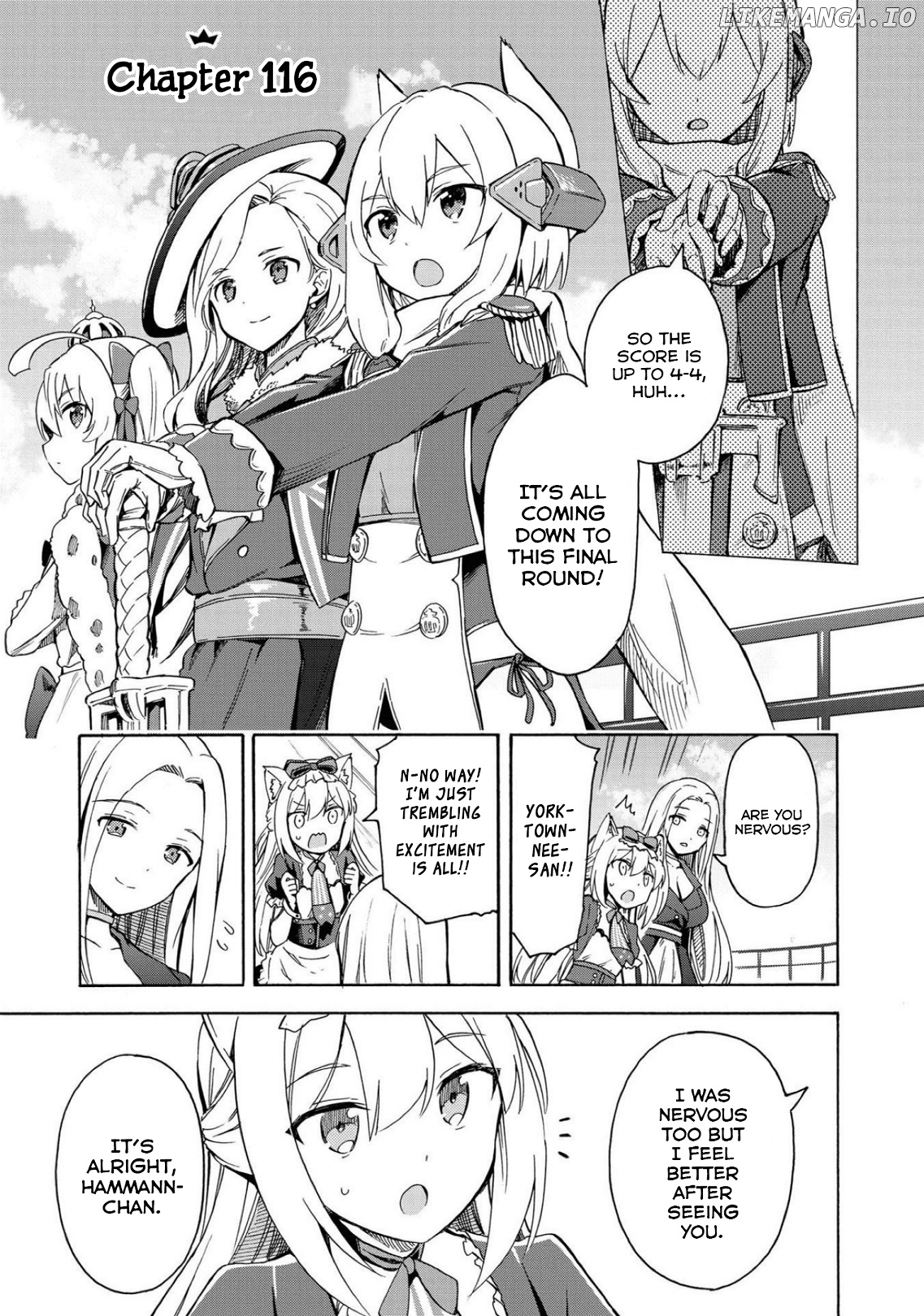 Azur Lane: Queen's Orders chapter 116 - page 1