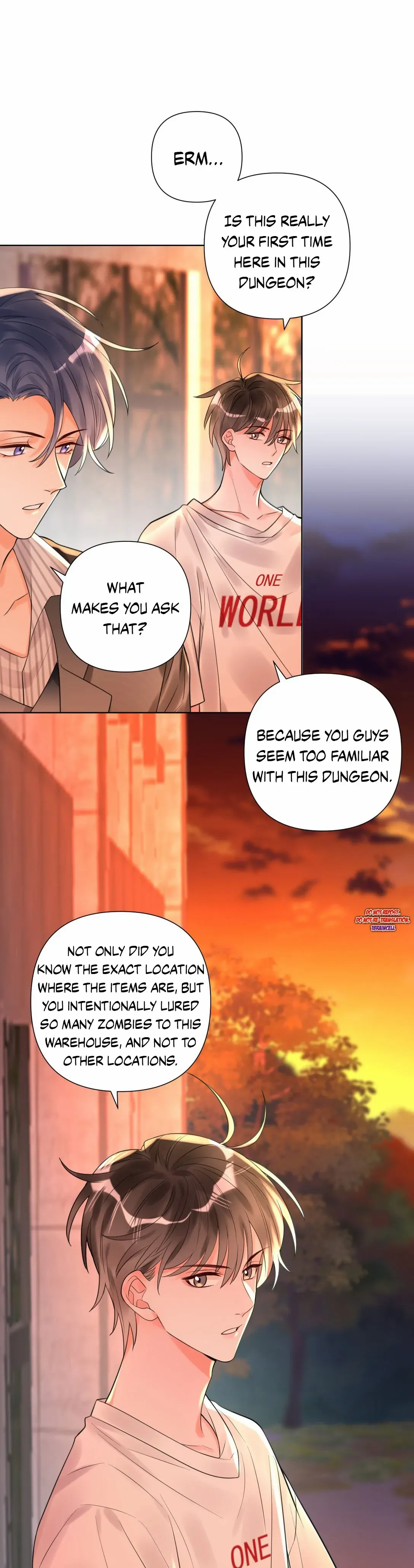 Sorry, you cannot exit the game you've logged in chapter 2 - page 26
