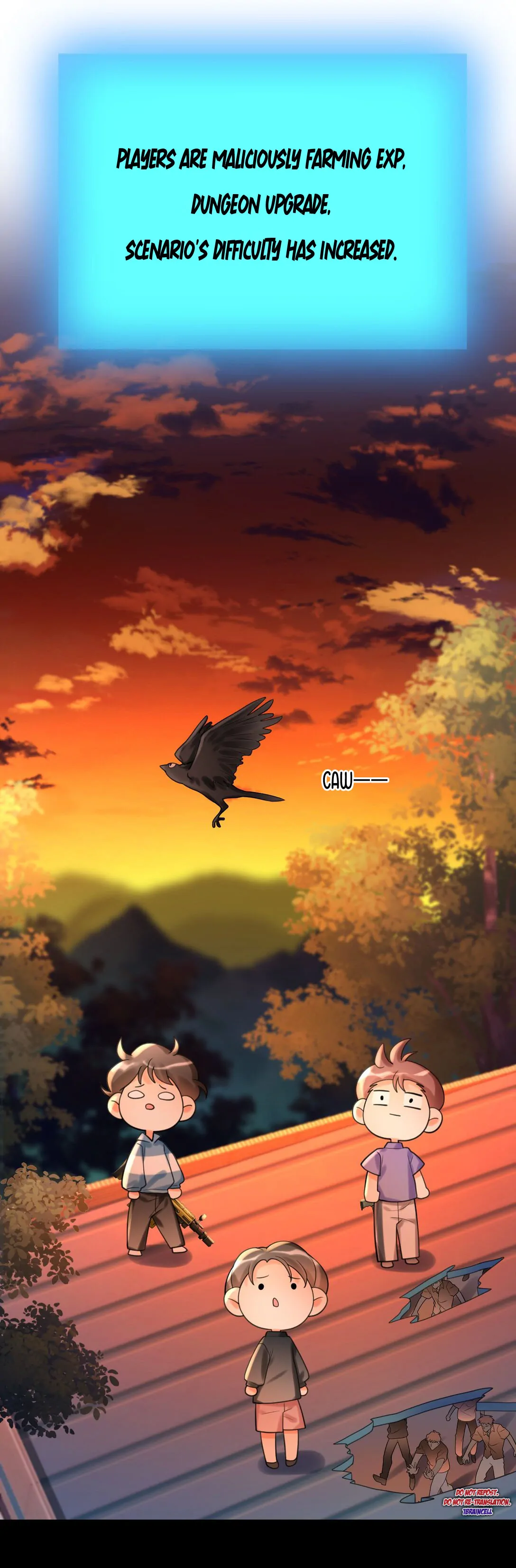 Sorry, you cannot exit the game you've logged in chapter 2 - page 29