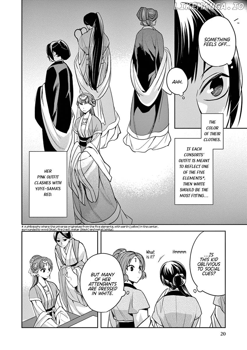 Kusuriya no Hitorigoto - Maomao no Koukyuu Nazotoki Techou Chapter 6 - page 20