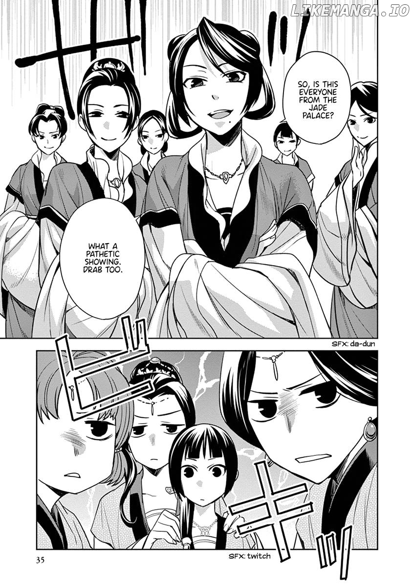 Kusuriya no Hitorigoto - Maomao no Koukyuu Nazotoki Techou Chapter 6 - page 34
