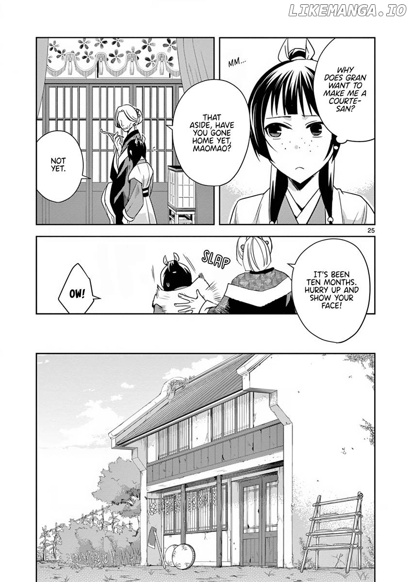 Kusuriya no Hitorigoto - Maomao no Koukyuu Nazotoki Techou Chapter 8 - page 24