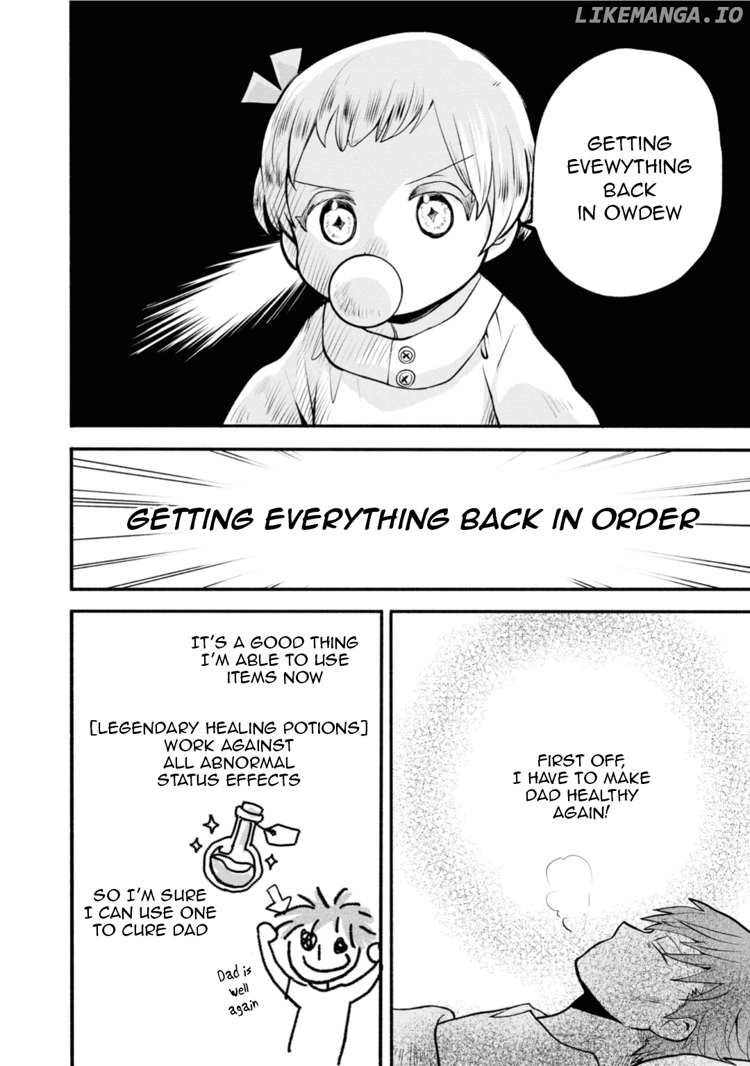Heartwarming Isekai Reincarnation Days ~Level Max, Item Carryover! I'm The Strongest Little Girl~ chapter 2 - page 6