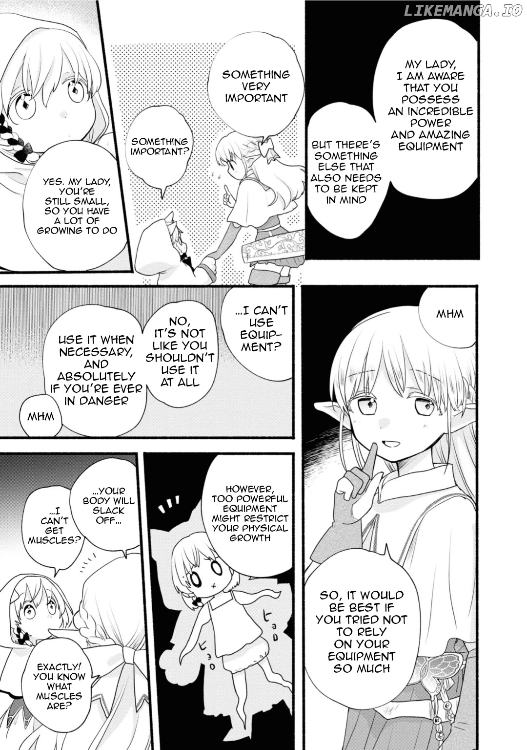 Heartwarming Isekai Reincarnation Days ~Level Max, Item Carryover! I'm The Strongest Little Girl~ chapter 6 - page 8