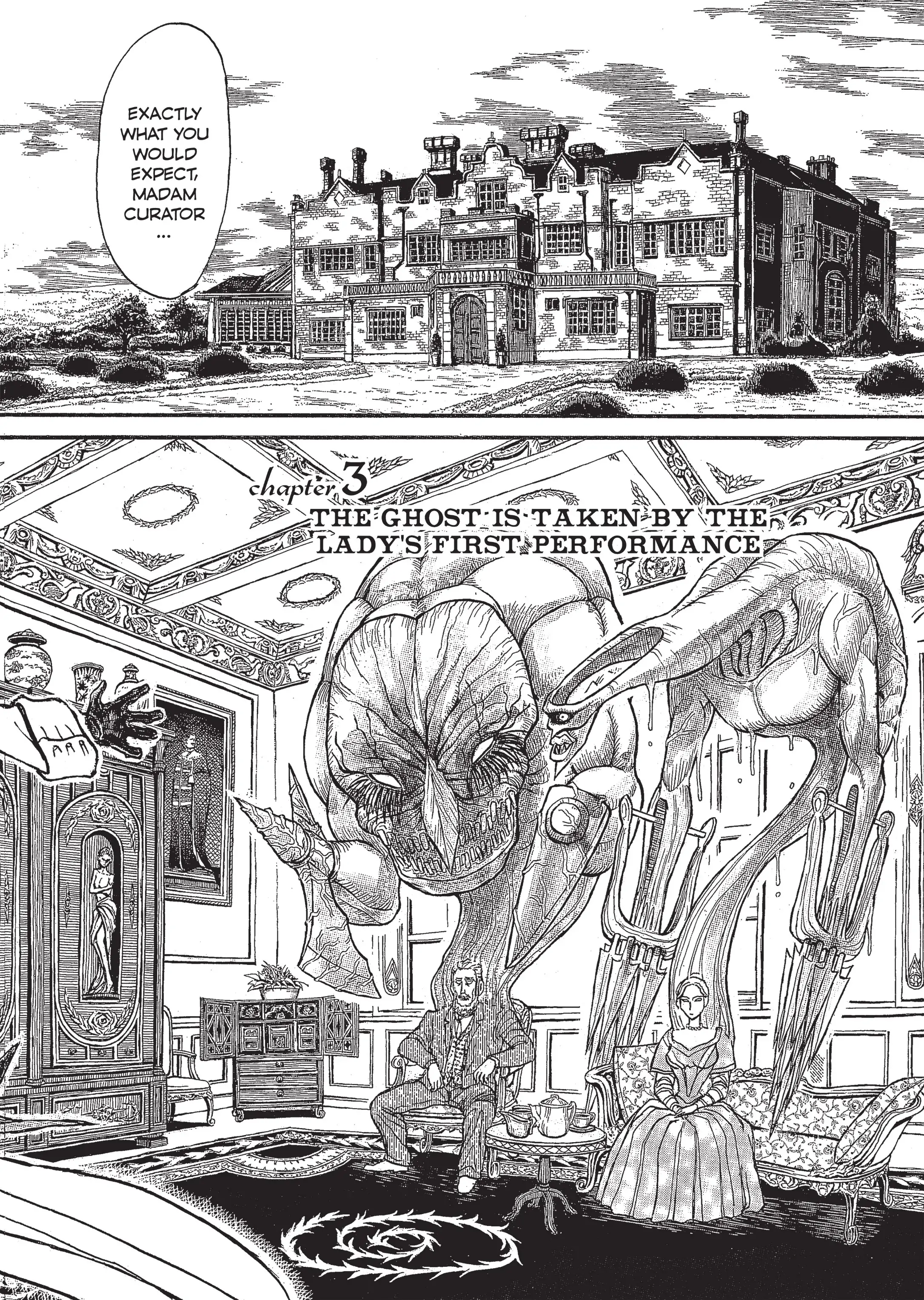 The Black Museum: The Ghost And The Lady Chapter 3 - page 2
