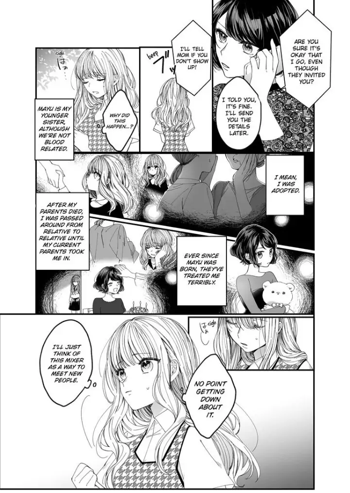 Toshiue Shachoha Tennen Dekiai Monster Kosaizeronichi Shojoo Tsumareta Asani Propose Chapter 1 - page 9