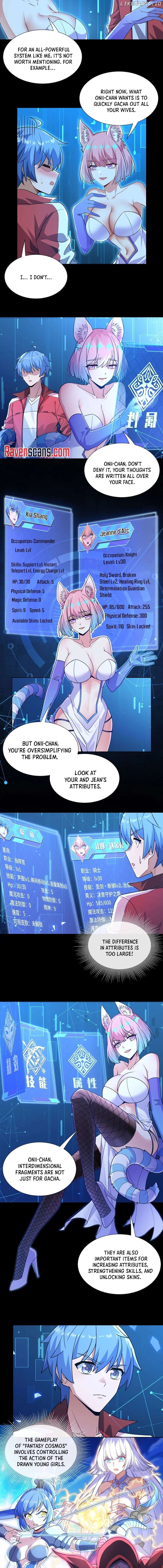 I Can Use the Card Drawing System to Summon Beautiful Girls Chapter 6 - page 6